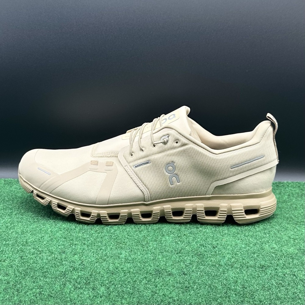 Men's Size 14 - On Cloud 6 Waterproof Sand‎ Dune Beige 3MF10061441 Running Shoes
